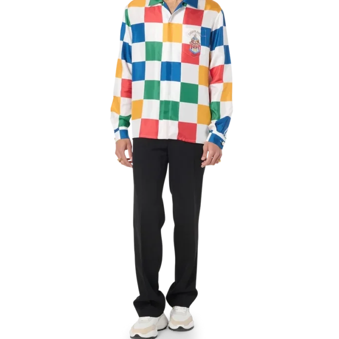 Casablanca Primary Check-overhemd