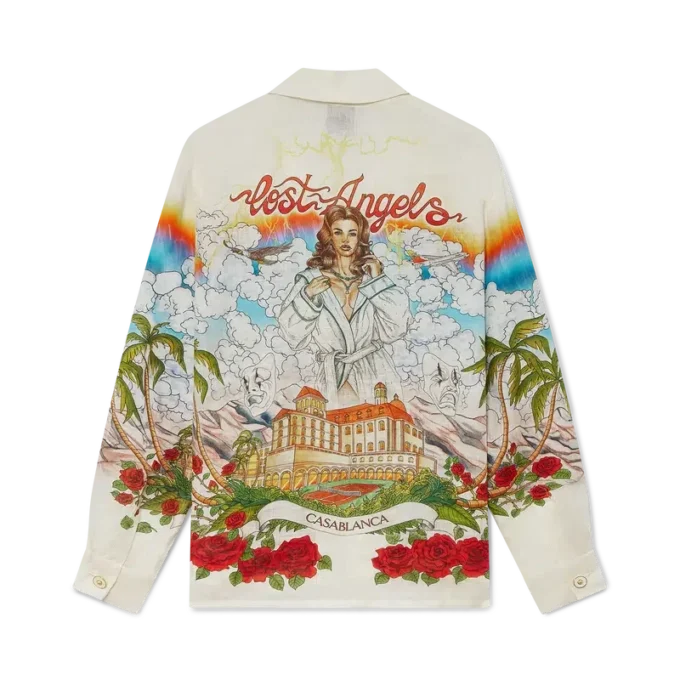 Chateau linnen overhemd met lange mouwen