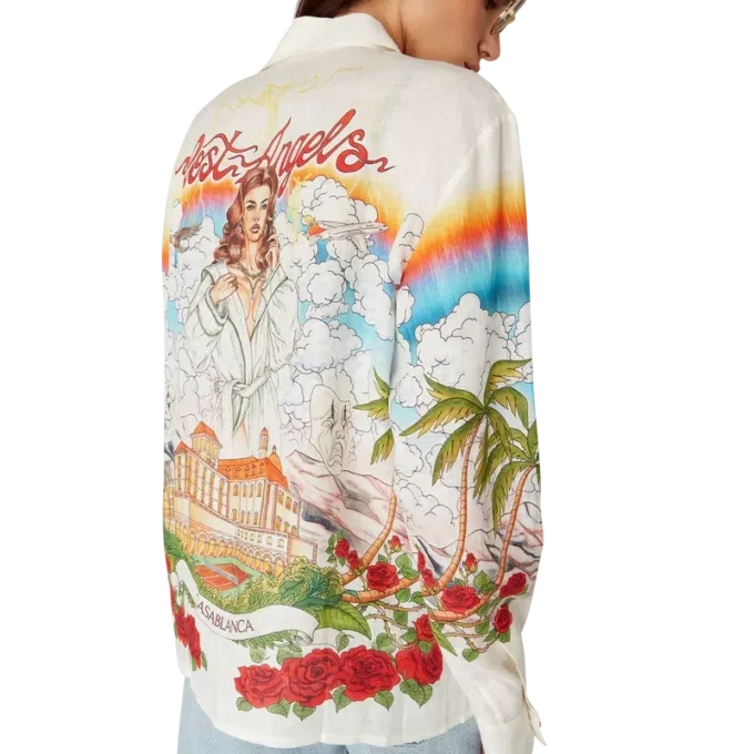 Chateau linnen overhemd met lange mouwen