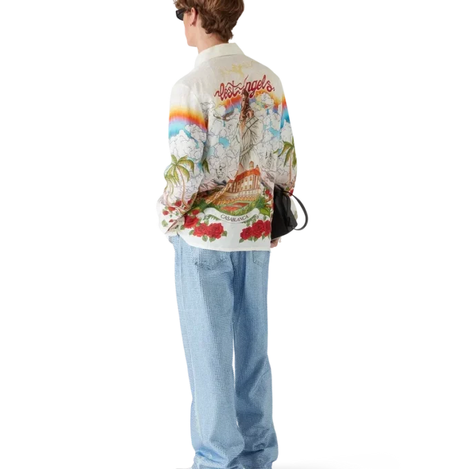 Chateau linnen overhemd met lange mouwen