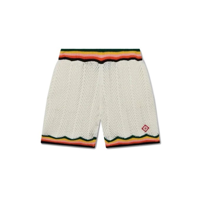 Chevron-kanten Shorts