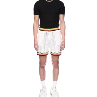 Chevron-kanten Shorts