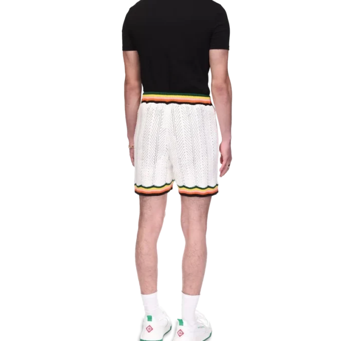 Chevron-kanten Shorts