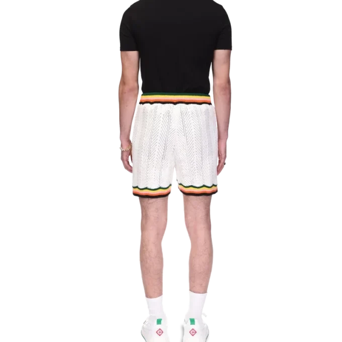 Chevron-kanten Shorts