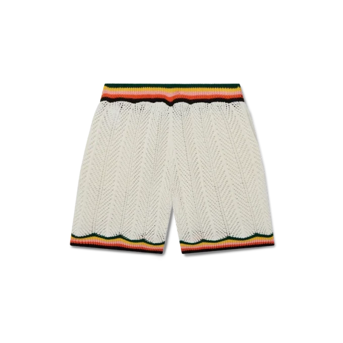 Chevron-kanten Shorts