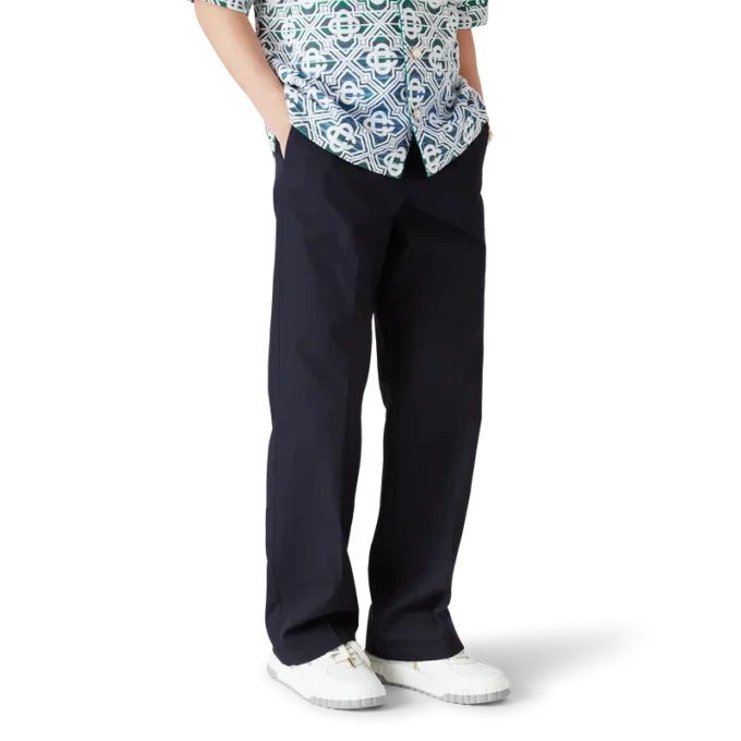 Chino met relaxte pasvorm voor broeken