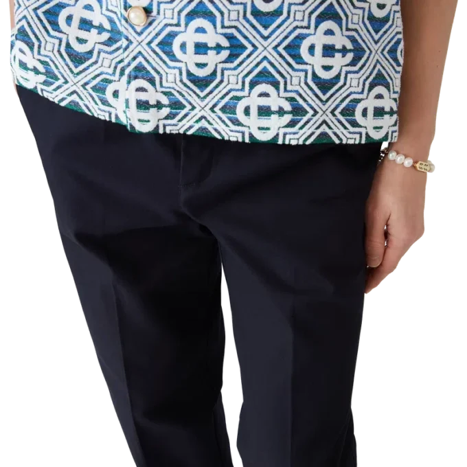 Chino met relaxte pasvorm voor broeken