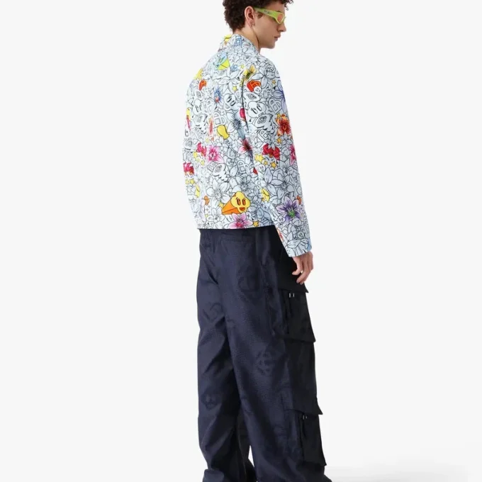 Collage D’icones Graphiques herhalend jack met ritssluiting