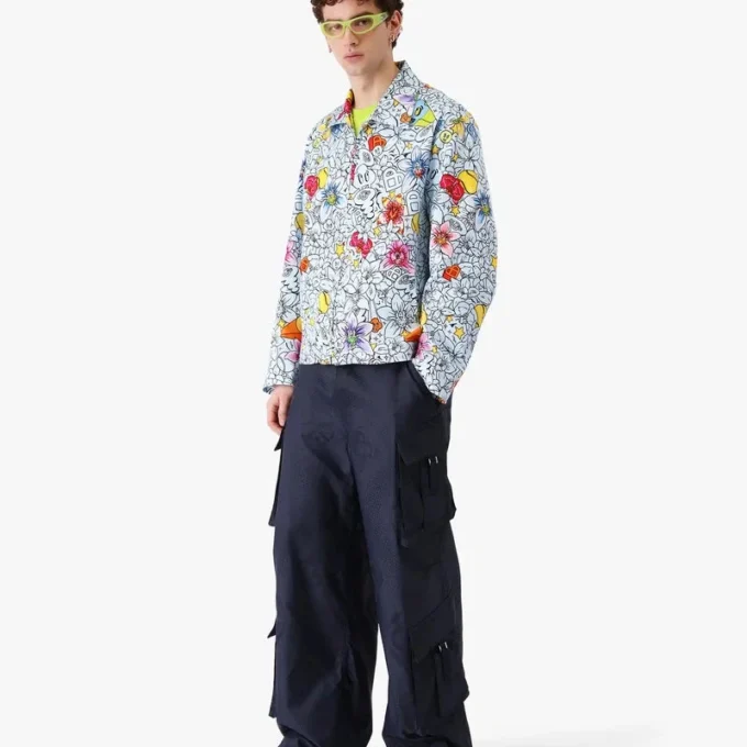 Collage D’icones Graphiques herhalend jack met ritssluiting