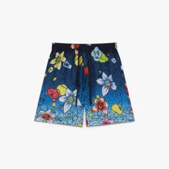 Collage D’icones Graphiques zijden Short