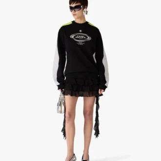 Colourblock-sweatshirt met lange mouwen