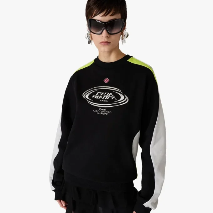 Colourblock-sweatshirt met lange mouwen Colourblock-sweatshirt met lange mouwen