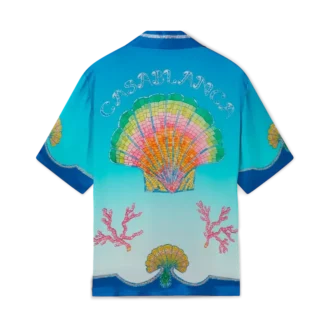 Coquillage Colora zijden overhemd