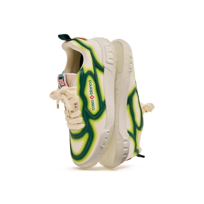 Court Green Fade-sneaker voor dames