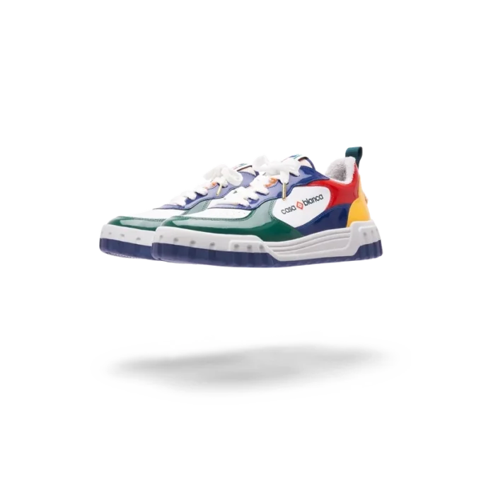 Court multicolour sneakers voor dames