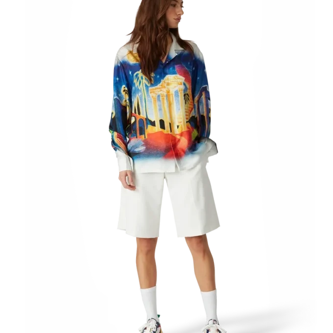 Court multicolour sneakers voor dames