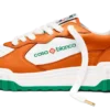 Court sneaker voor dames in oranje en wit Court sneaker voor dames in oranje en wit