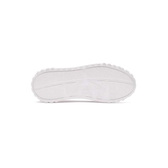 Court sneakers voor dames in wit en multicolor