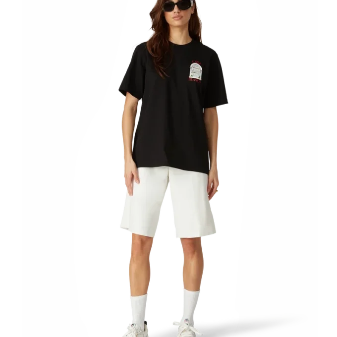 Court sneakers voor dames in wit en multicolor