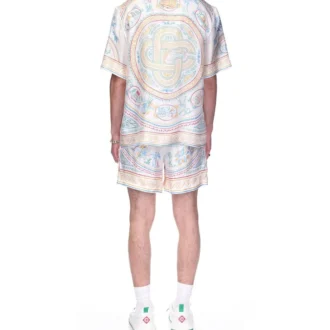 Crayon Vase zijden overhemd