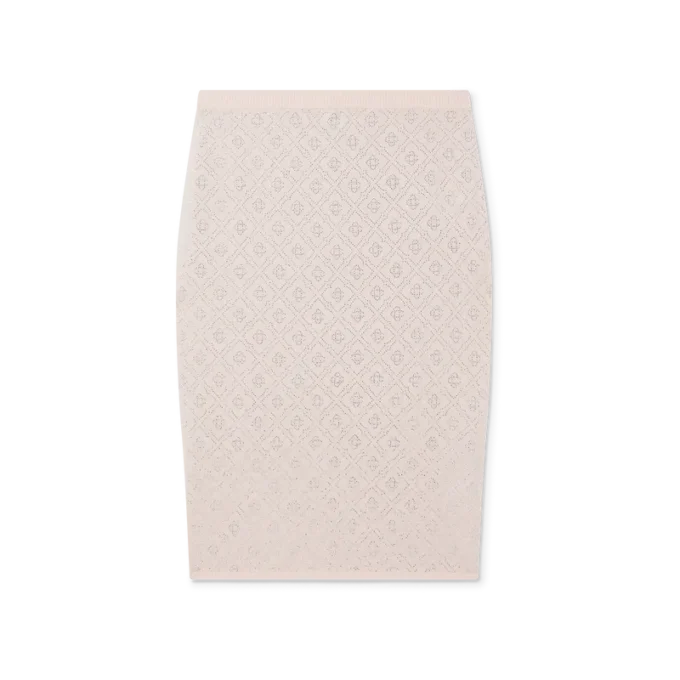 Crystal Monogram gebreide rok Crystal Monogram gebreide rok