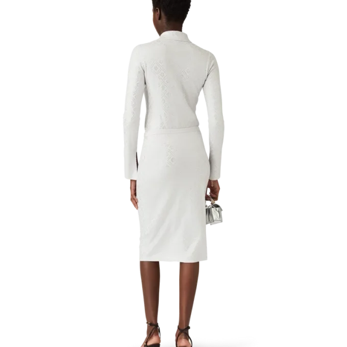 Crystal Monogram gebreide rok Crystal Monogram gebreide rok