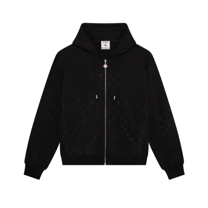 Crystal Monogram-sweatshirt met lange mouwen Crystal Monogram-sweatshirt met lange mouwen