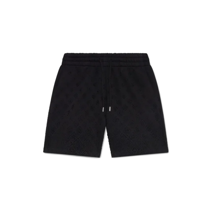 Crystal Monogram Sweatshort