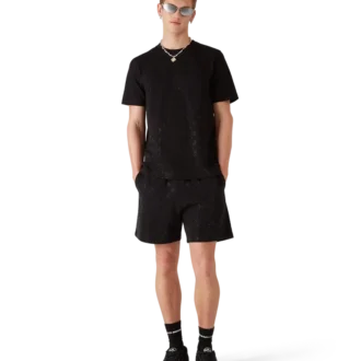 Crystal Monogram Sweatshort Crystal Monogram Sweatshort