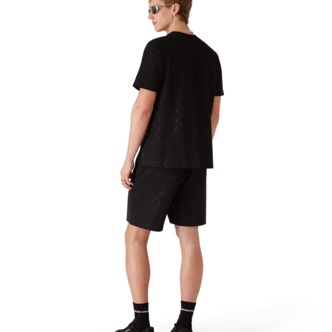 Crystal Monogram Sweatshort