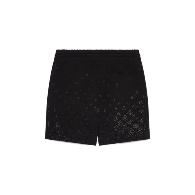 Crystal Monogram Sweatshort