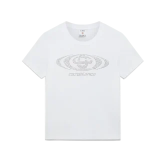 Crystal Warped Logo getailleerd Short met korte mouwen