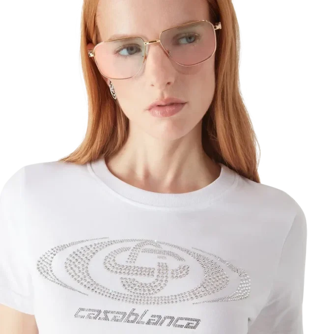 Crystal Warped Logo getailleerd Short met korte mouwen Crystal Warped Logo getailleerd Short met korte mouwen