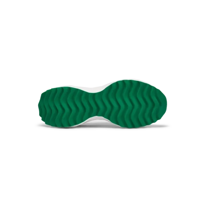 Dames Atlantis sneaker in wit en tennisgroen