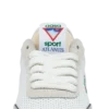 Dames Atlantis witte & chromen sneaker