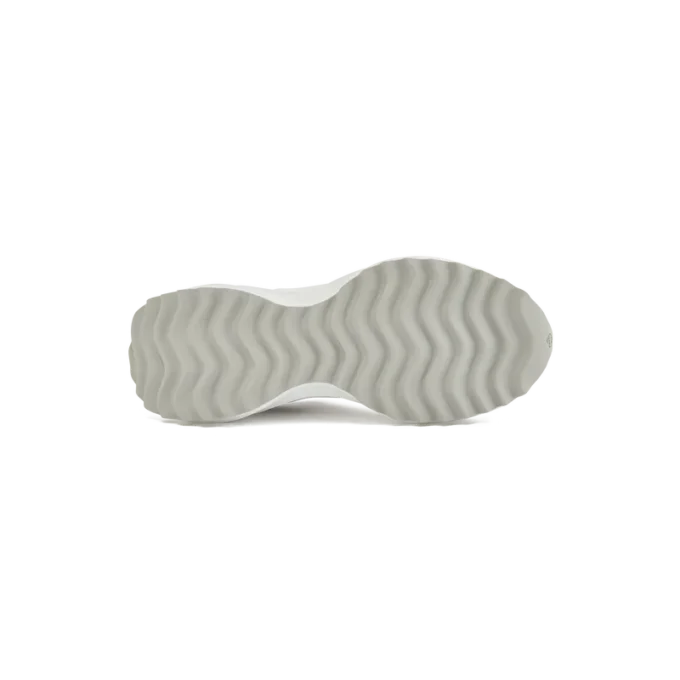 Dames Atlantis witte & chromen sneaker