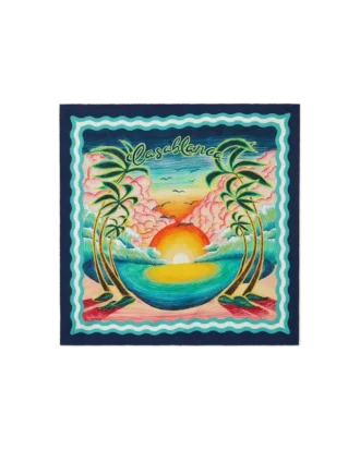 Danse De La Mer middelgrote zijden sjaal