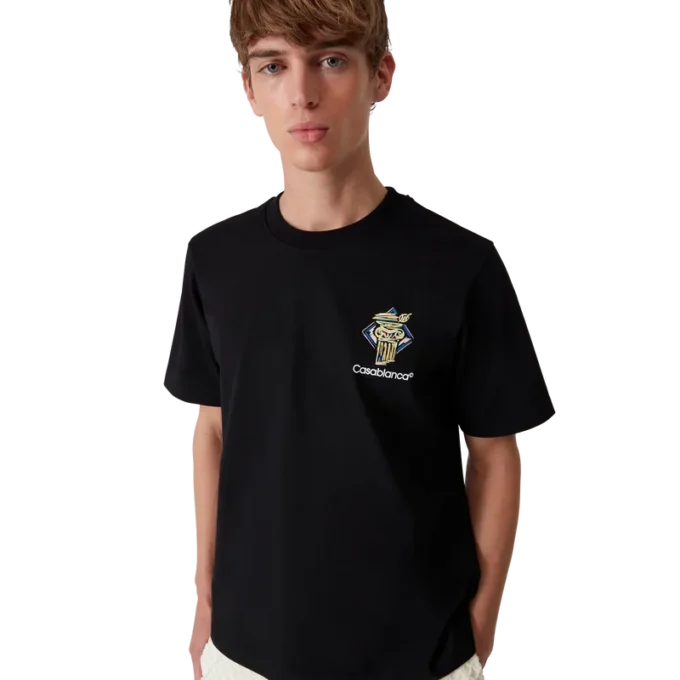 Diamond Column T-shirt met korte mouwen