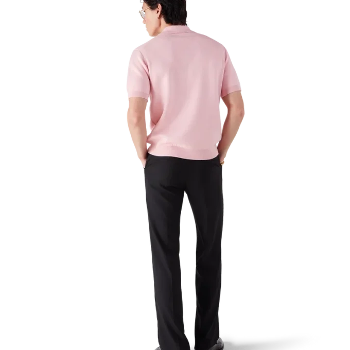 Dubbelzijdig poloshirt met korte mouwen Dubbelzijdig poloshirt met korte mouwen