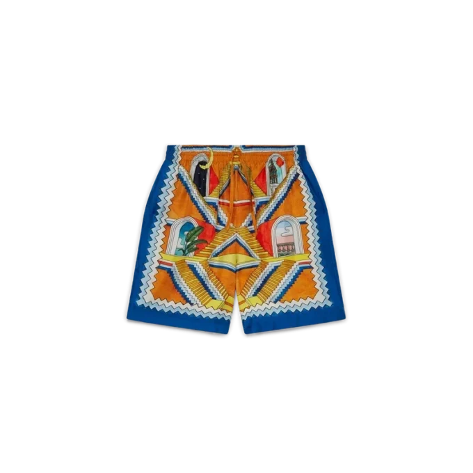 Escalier Infini zijden Shorts