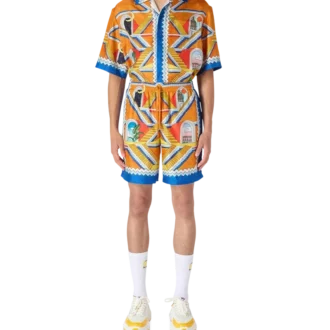 Escalier Infini zijden Shorts