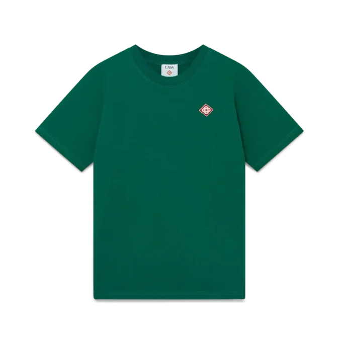 Evergreen T-shirt met korte mouwen en diamantlogo