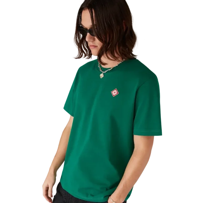 Evergreen T-shirt met korte mouwen en diamantlogo