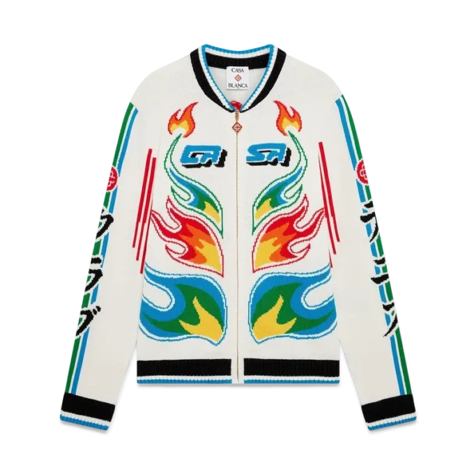 Flame Laurel katoenen gebreid Casa Club-jack