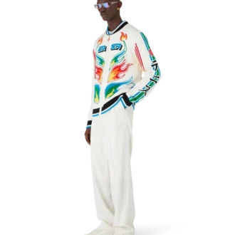 Flame Laurel katoenen gebreid Casa Club-jack