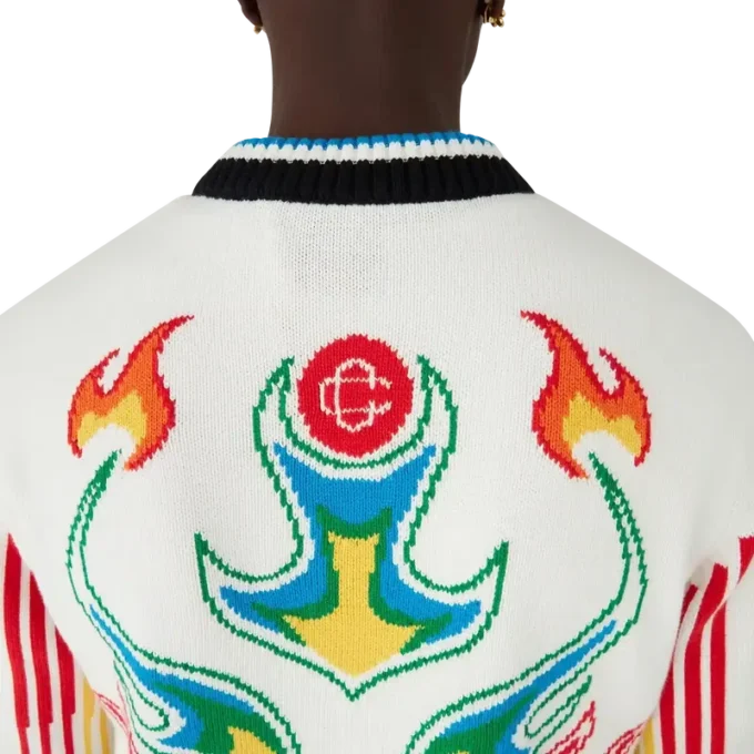 Flame Laurel katoenen gebreid Casa Club-jack