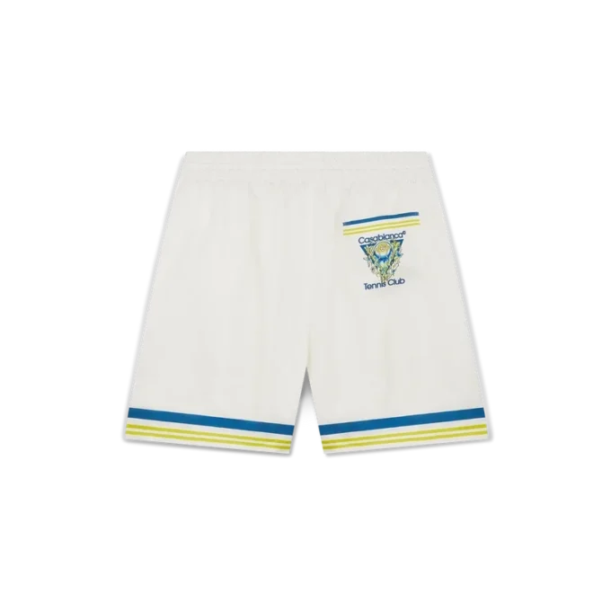 Flaming Tennis Club Icon zijden Shorts