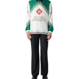 Futuro Optimisto zijden overhemd