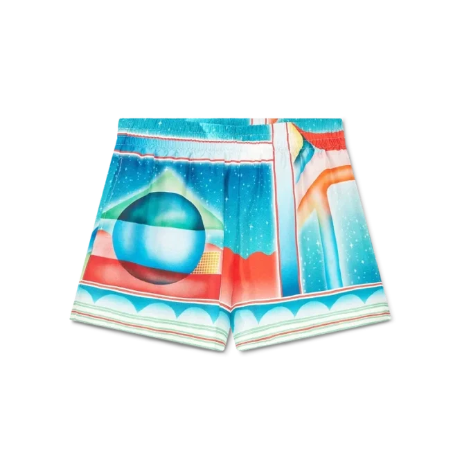 Galaxy Court zijden Shorts