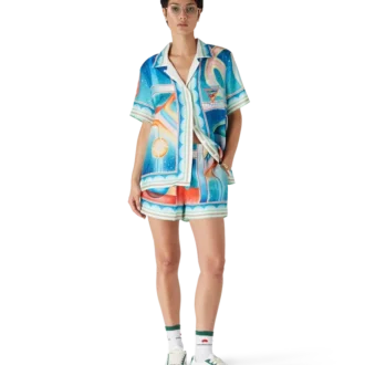 Galaxy Court zijden Shorts